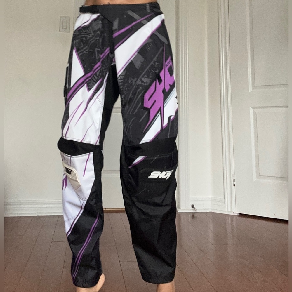 Vintage Race car pants in XS